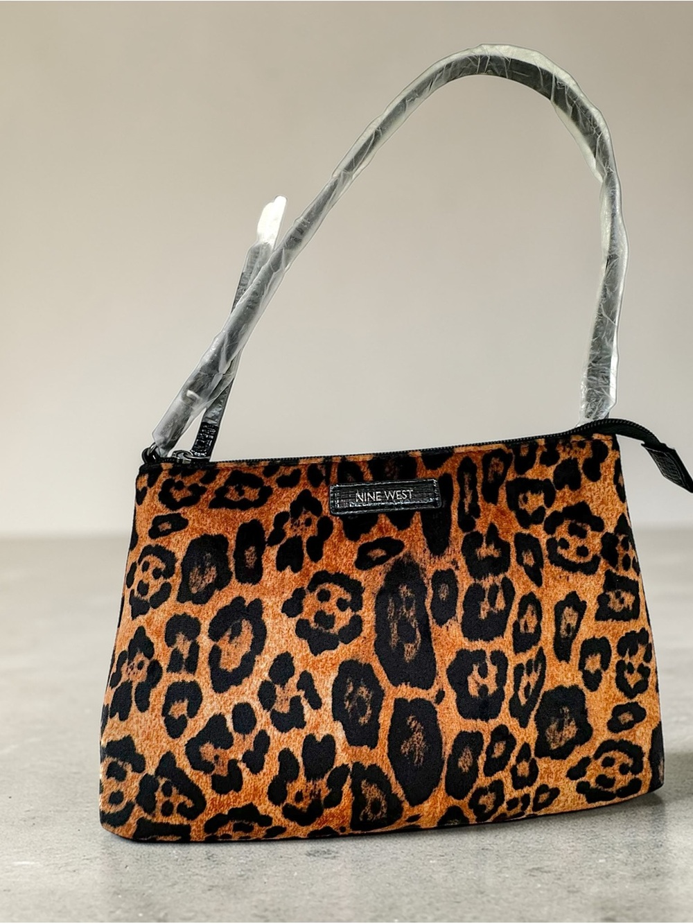 Nine West Leopard Print Shoulder Bag – NWOT - Picture 6 of 12